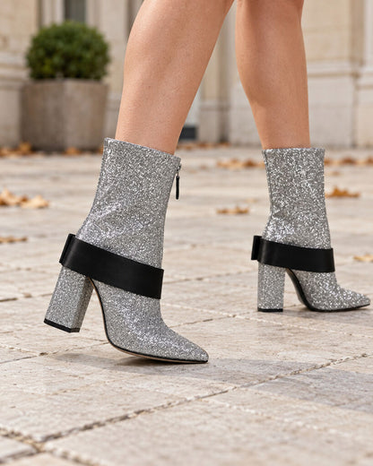 Shoes Glitter ARGENTO