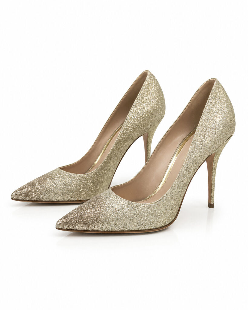Shoes Glitter Oro