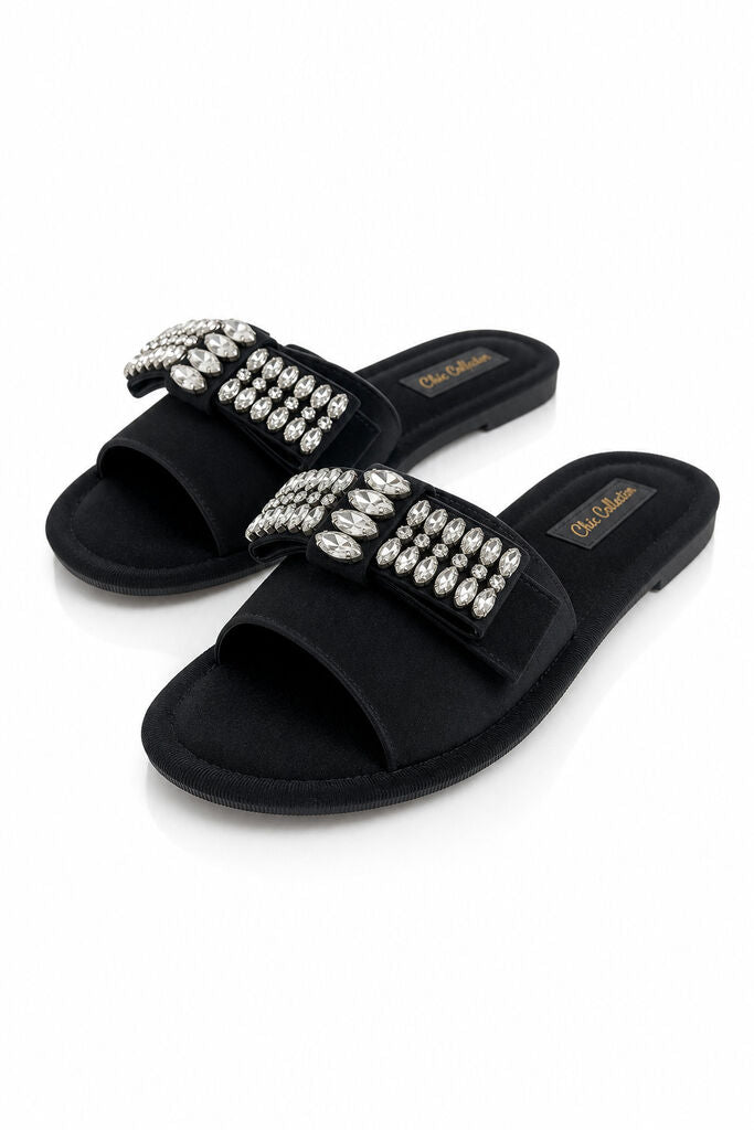 Shoes Sat/Stra NERO
