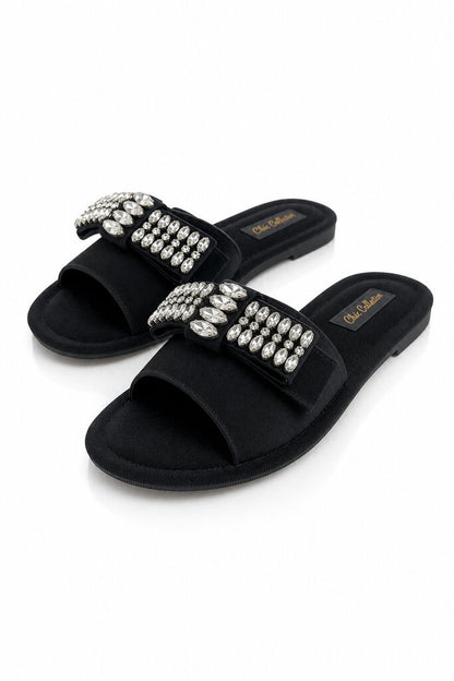 Shoes Sat/Stra NERO