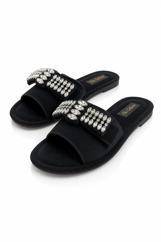 Shoes Sat/Stra NERO