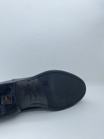 Black Leather Ankle Chelsea Boot