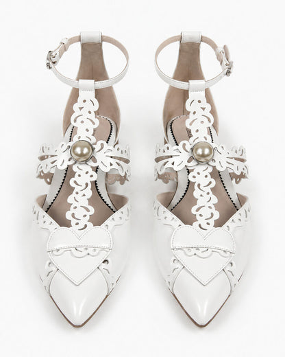 Shoes Nappa WHITE