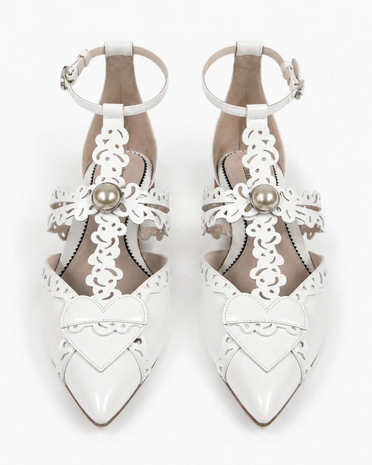 Shoes Nappa WHITE