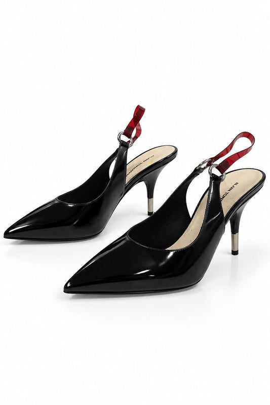 Shoes Vernice NER/BCO