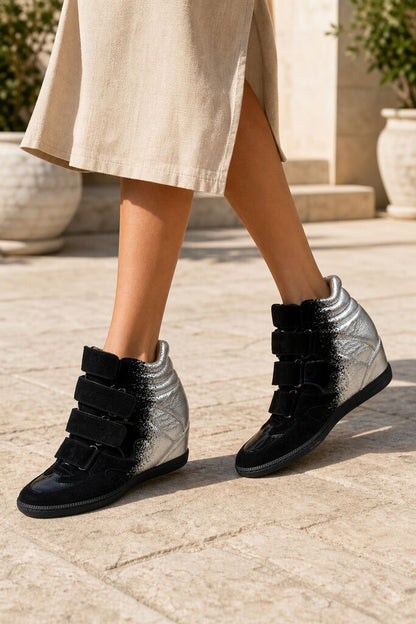 Shoes Velvet Ner/Arg