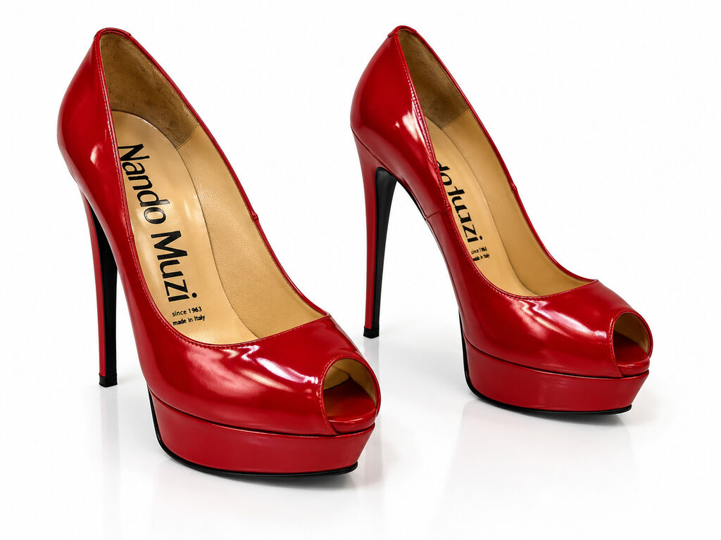 Shoes Vernice Rosso