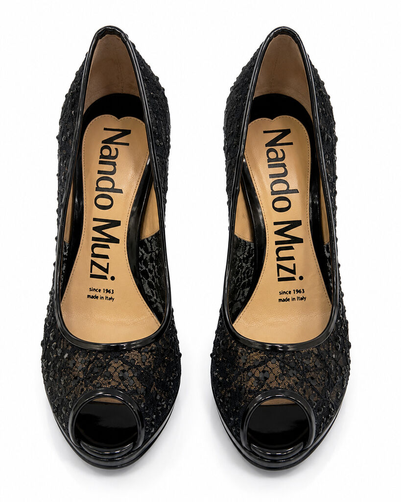 Shoes Dentelle Nero