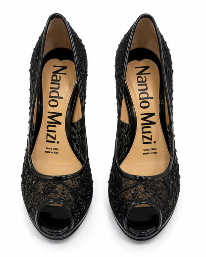 Shoes Dentelle Nero