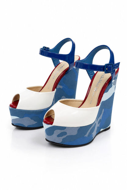 Shoes Vernice Bia/Blu