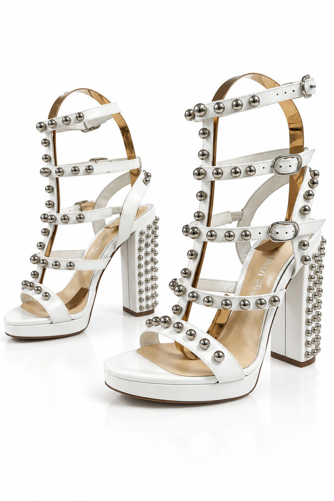 Shoes Nap/Met BIANCO