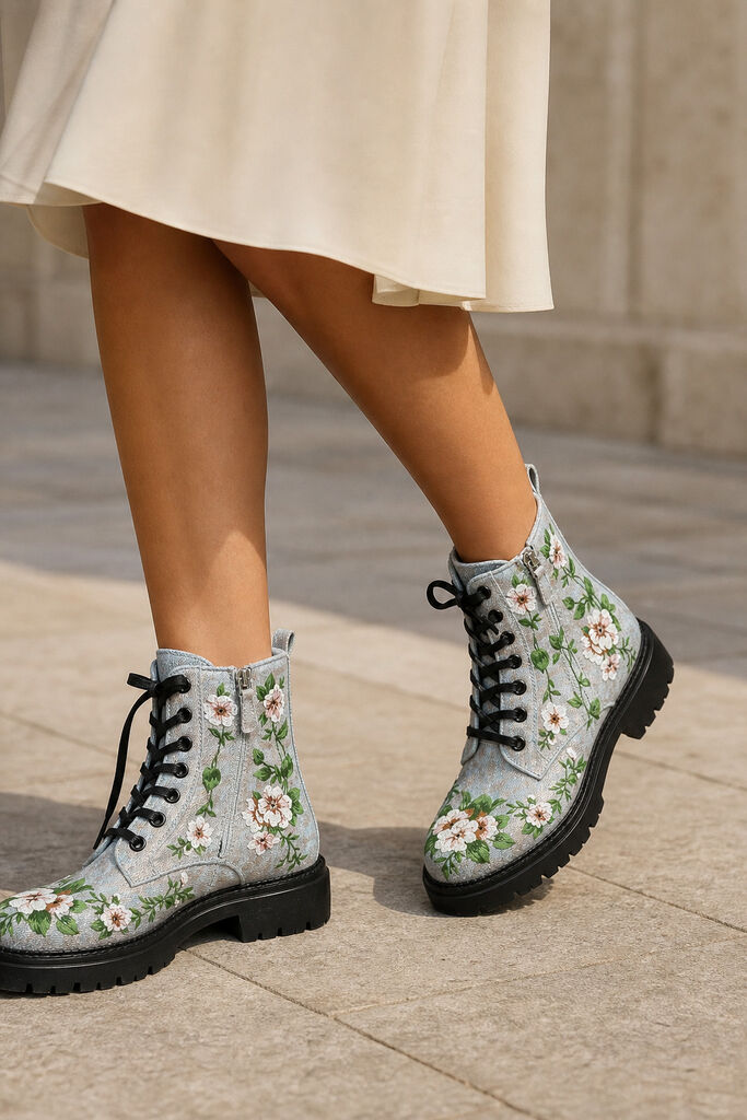 Shoes Jeans Floral JE ROSG
