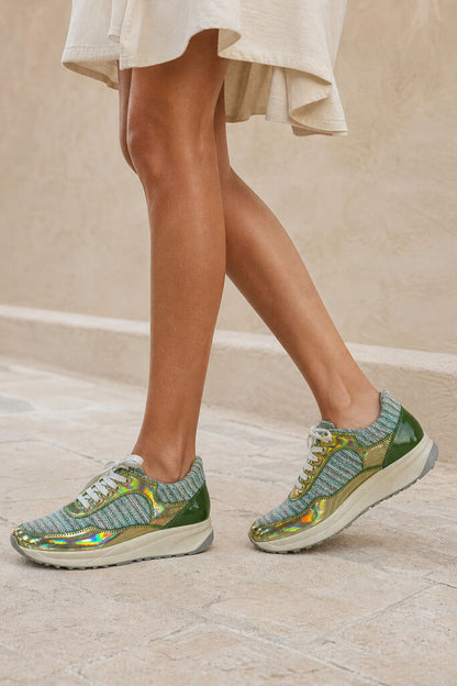 Shoes Ver/Tes Ver/Oro