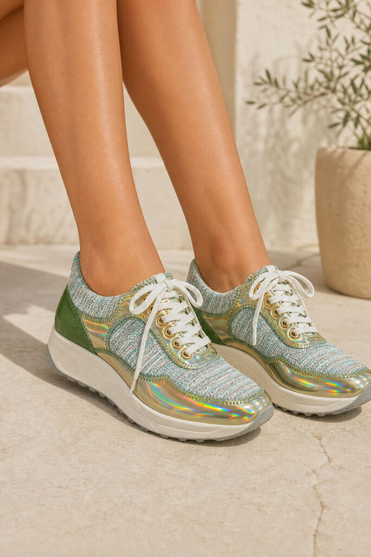 Shoes Ver/Tes Ver/Oro