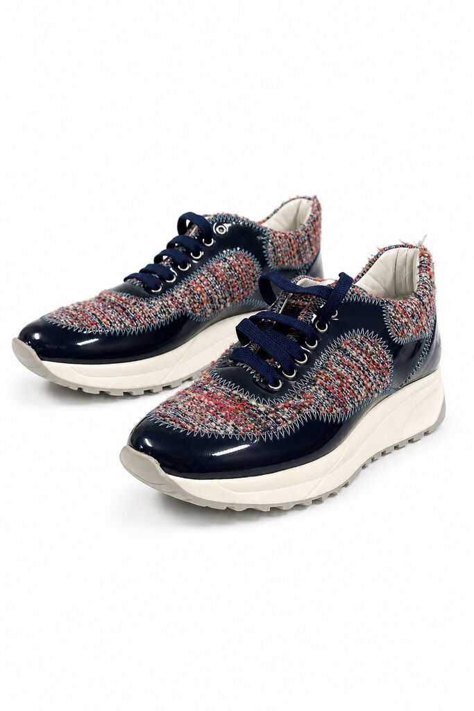 Shoes Vernice Bleu