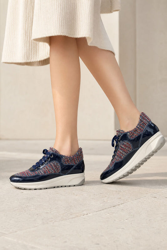 Shoes Vernice Bleu