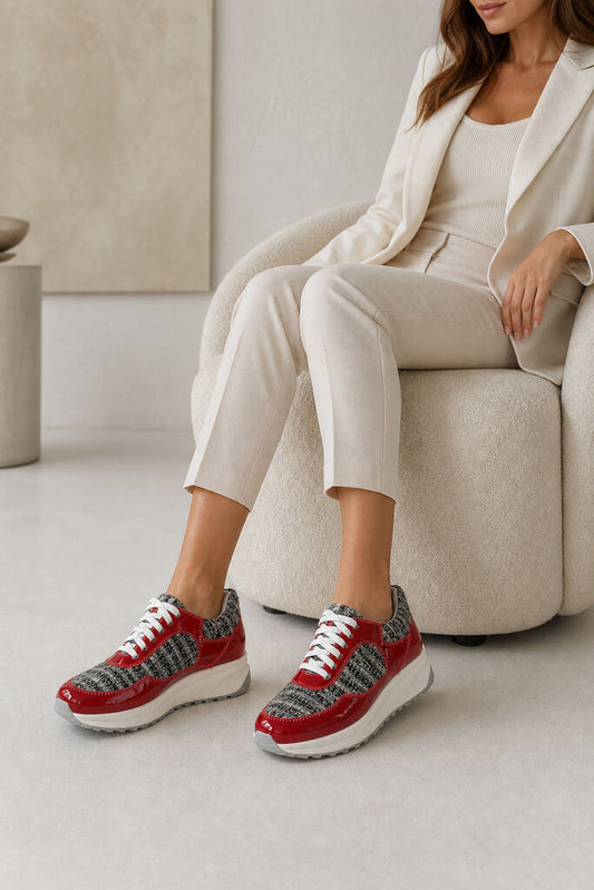 Shoes Vernice Rosso