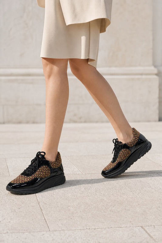 Shoes Vernice Ner/Multi