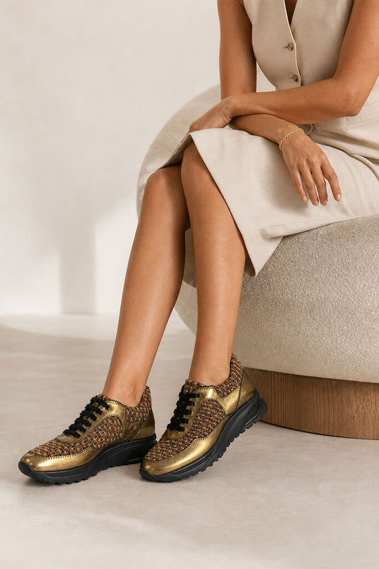 Shoes Laminato Bronzo