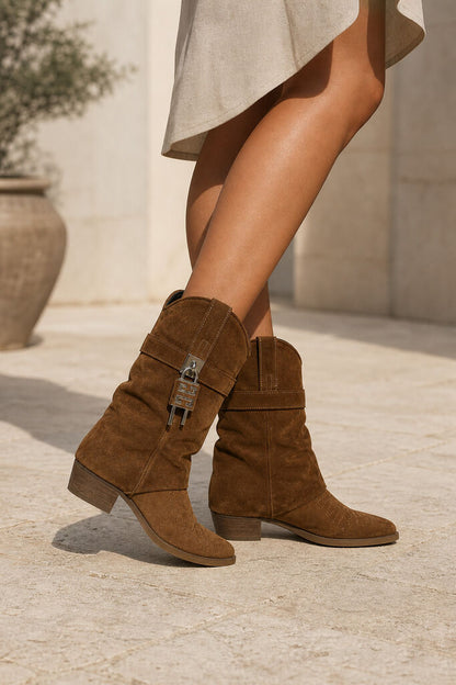 Western Boot Suede SUGARO