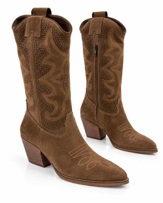 Western Boot Suede SUGARO