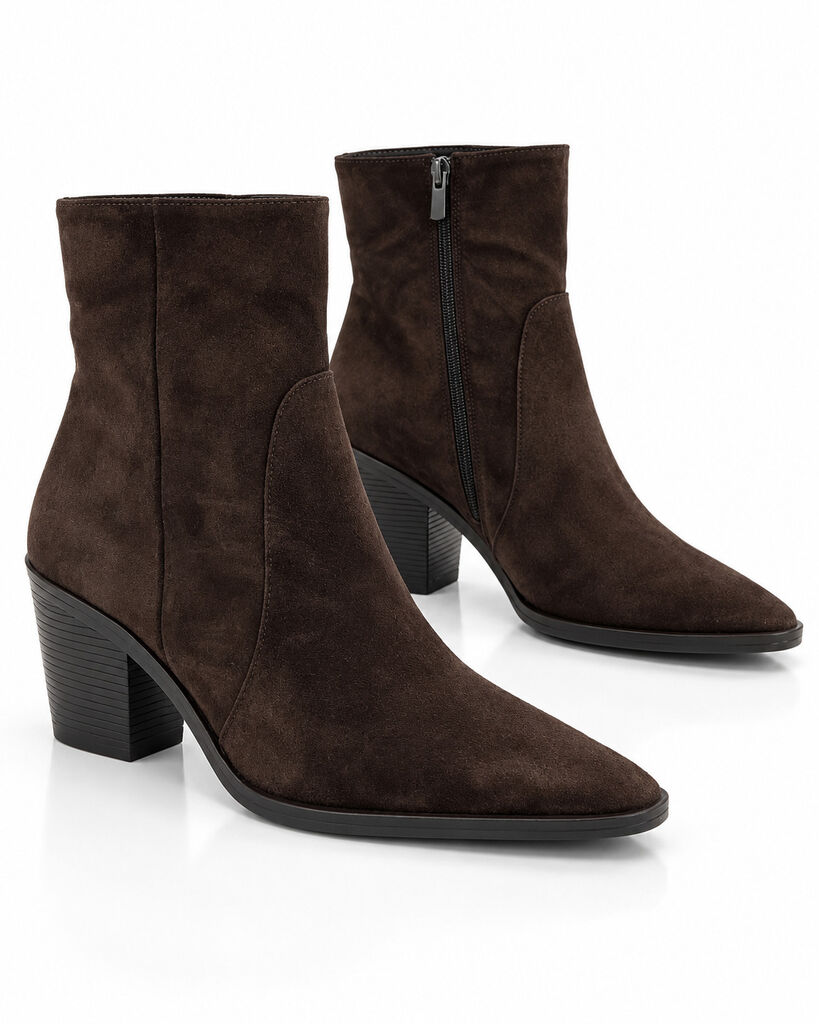 Western Boot Suede BROWN