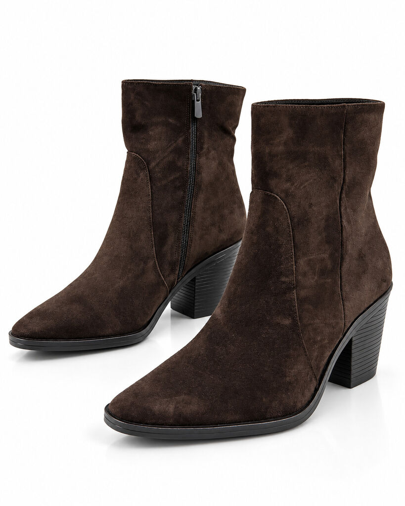 Western Boot Suede BROWN