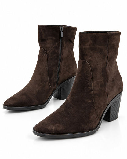 Western Boot Suede BROWN