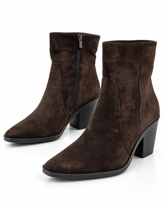 Western Boot Suede BROWN
