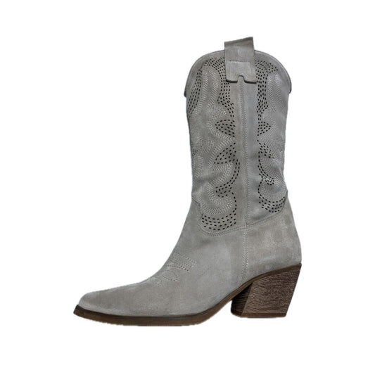 Western Boot Suede GREY