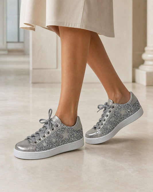 Shoes Gli/Lam ARGENTO