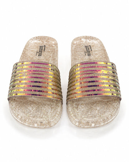 Shoes Transparent GOLD