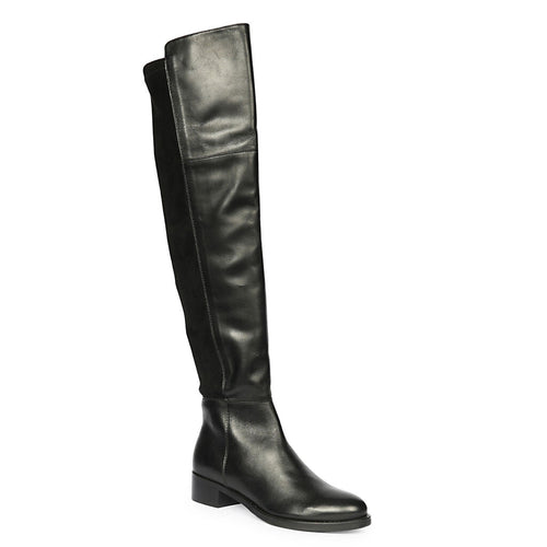 Over the Knee Boot Nap/Sue BLACK