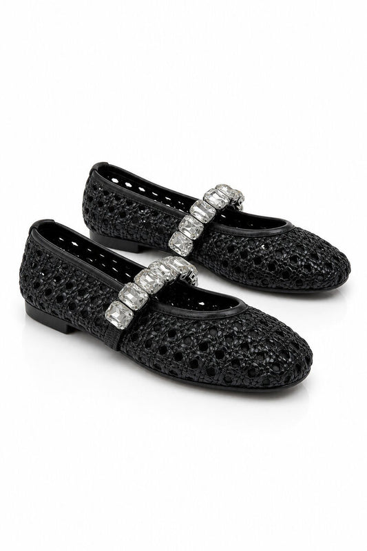 Mary Jane Shoe Nappa BLACK