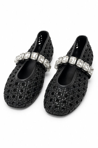 Mary Jane Shoe Nappa BLACK