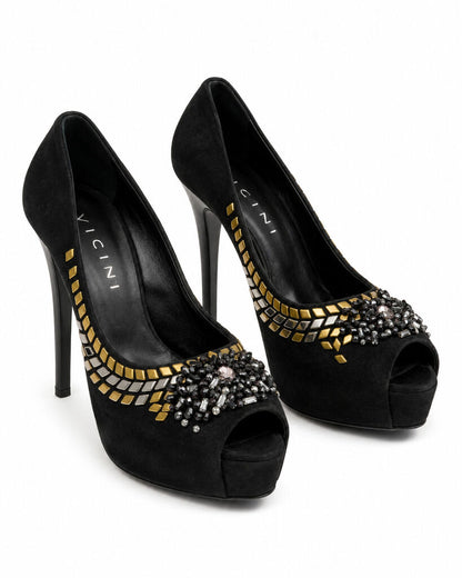 Shoes Camoscio Nero