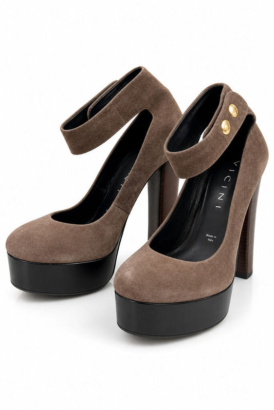 Shoes Camoscio Taupe