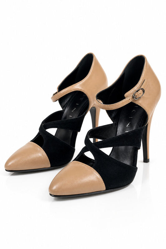 Shoes Nappa Ner/Beige