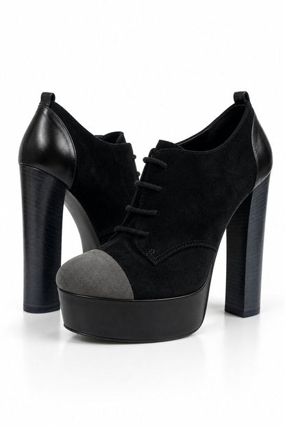 Shoes Camoscio Gri/Ner