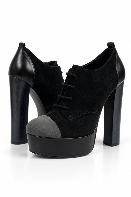 Shoes Camoscio Gri/Ner
