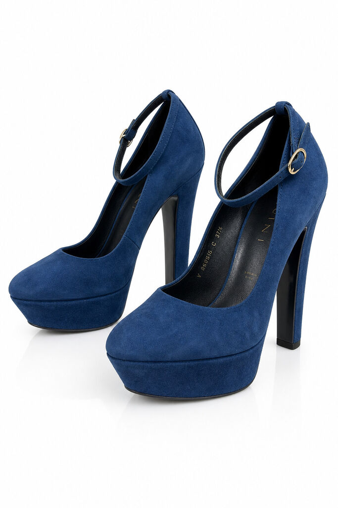 Shoes Camoscio Bleu