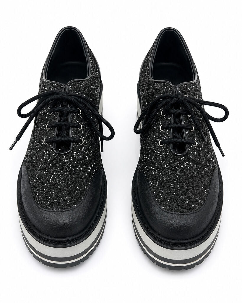 Shoes Glitter NERO