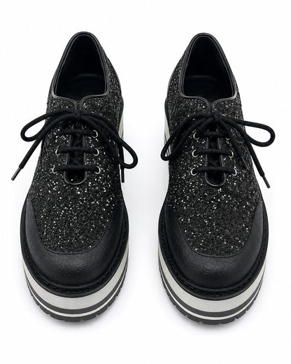 Shoes Glitter NERO