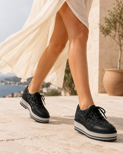 Shoes Glitter NERO