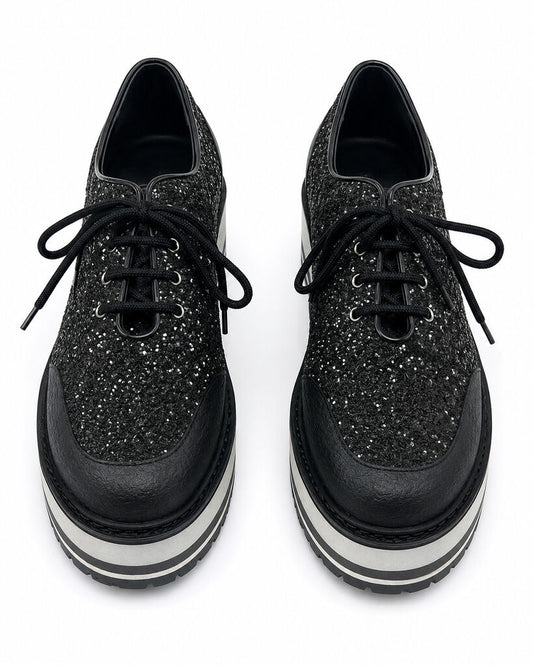 Shoes Glitter NERO