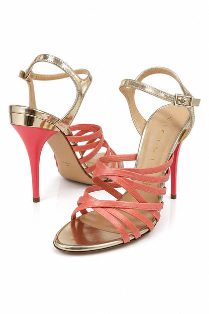 Shoes Raso Oro/Rose
