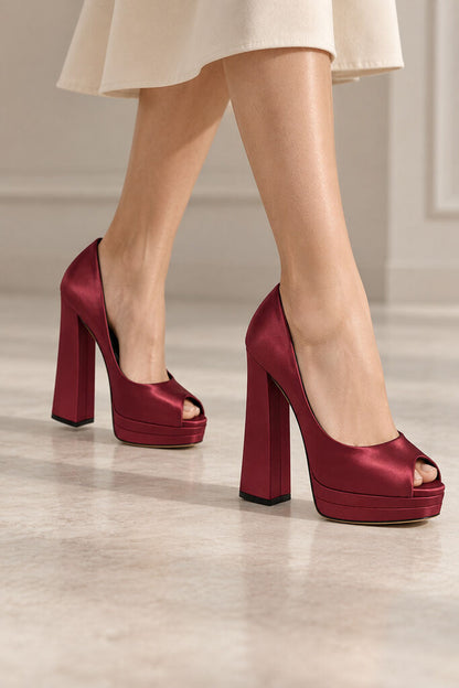 Shoes Raso Rosso