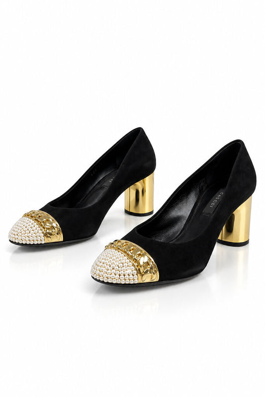 Shoes Sue/Met ORO/NER