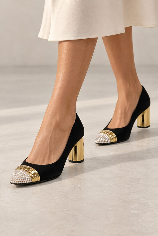 Shoes Sue/Met ORO/NER