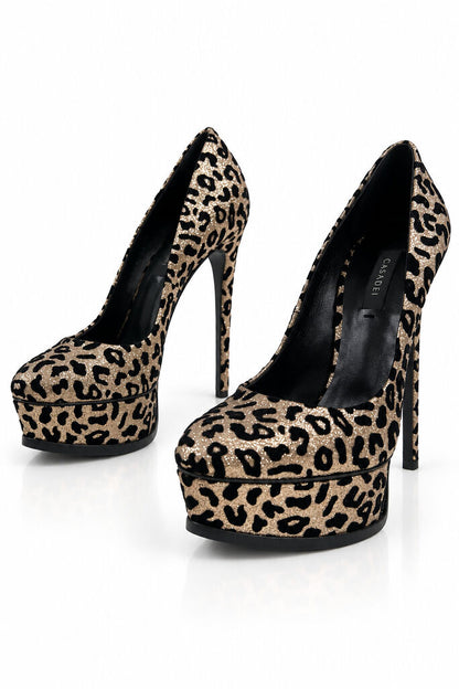 Shoes Gli/Leo ORO+NER